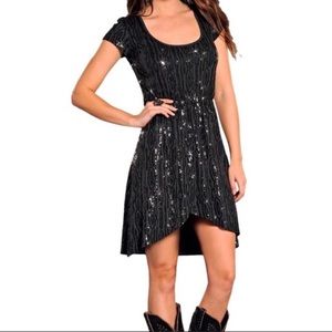 cowgirl black dress